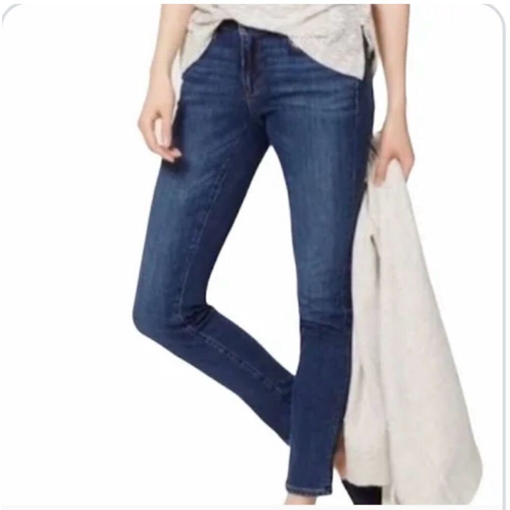 LOFT | modern skinny crop blue jeans 2/26